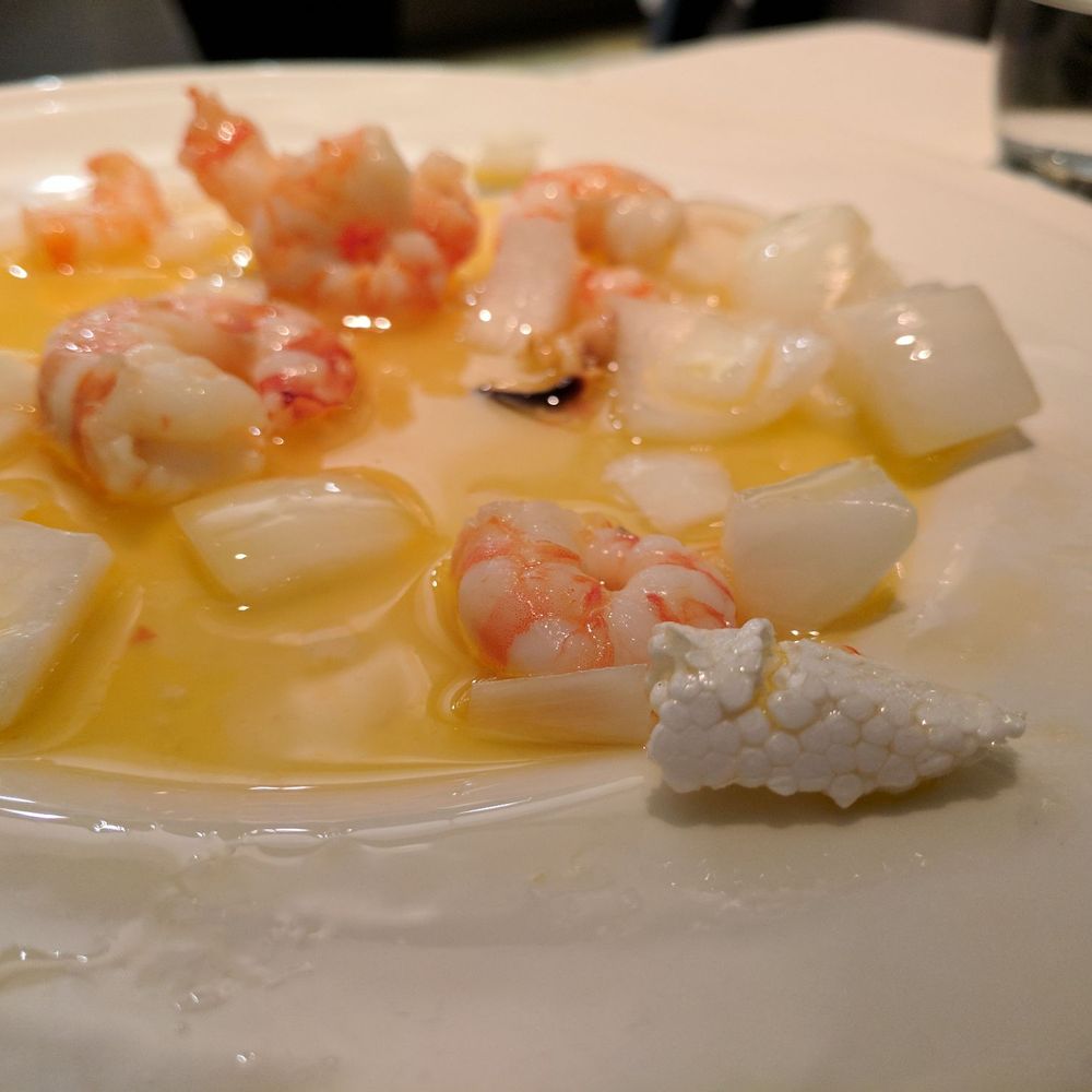 O'Pazo - There was a piece of styrofoam in the seafood vinaigrette, auto fail - Spanish Near Me - Madrid, M