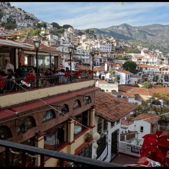 Del Angel Inn - Restaurant is on the left - Mexican Near Me - Taxco, GRO