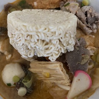 Cafe Dazzling - 1. Japanese Miso Hot Soup before stirring - Ramen Near Me - Tracy, California Cafe Dazzling - 1. Japanese Miso Hot Soup before stirring - Ramen Near Me - Tracy, California