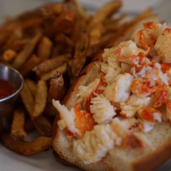 Neptune Oyster - Lobster roll and fries ($31) - Seafood Near Me - Boston, Massachusetts Neptune Oyster - Lobster roll and fries ($31) - Seafood Near Me - Boston, Massachusetts