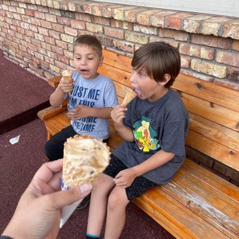 Spotlite Cafe - My kiddos *loving* their cones! - Breakfast & Brunch Near Me - Garrison, Minnesota Spotlite Cafe - My kiddos *loving* their cones! - Breakfast & Brunch Near Me - Garrison, Minnesota