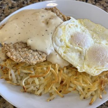 Salt's - 01/17/2026 - Chicken Fried Steak & Eggs $17.99 - Diners Near Me - Overton, Nevada