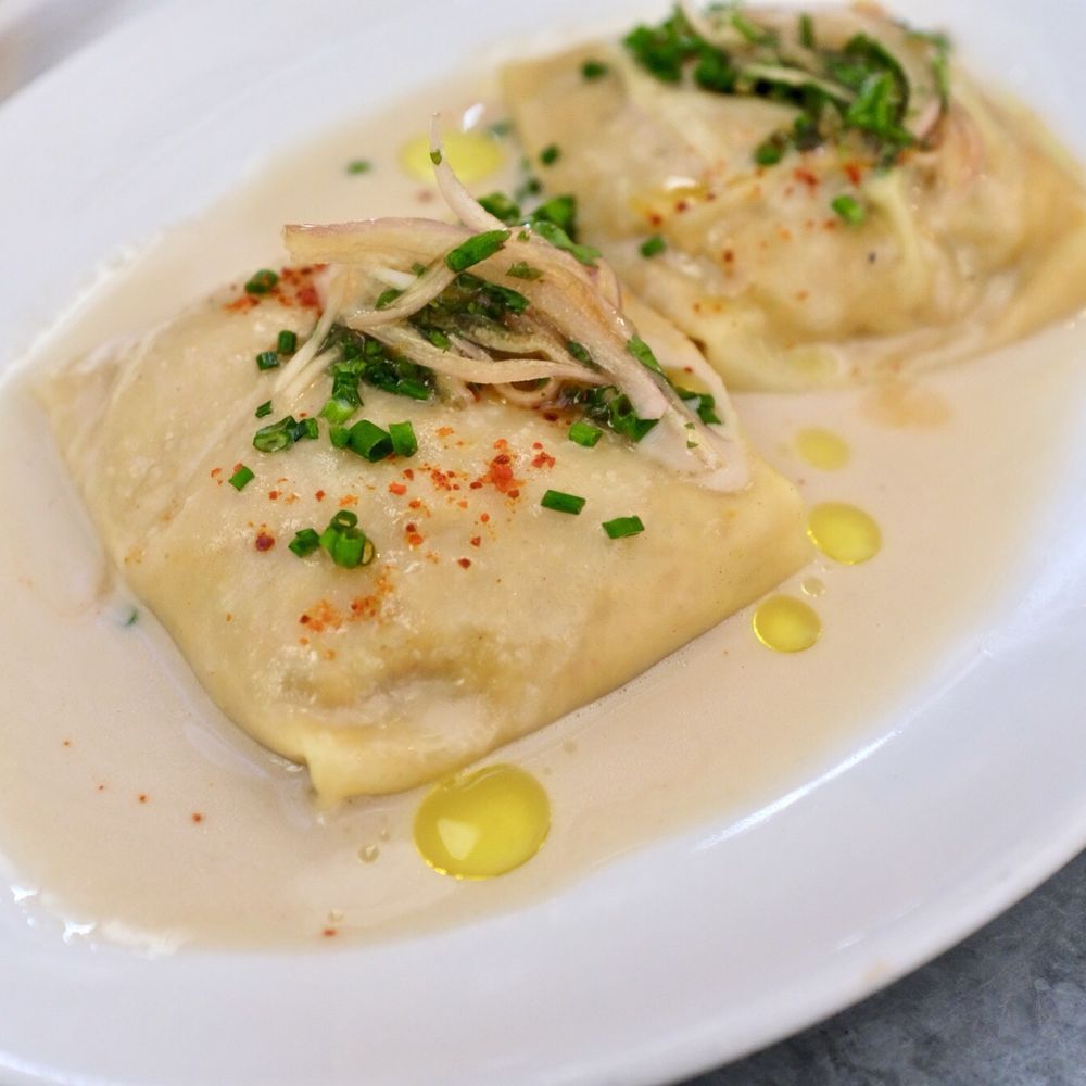 Betlem - King Crab Ravioli, coconut, lime - Gastropubs Near Me - Barcelona, B