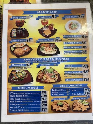Menu photo 3 Los Pepitos Locos Portland, OR