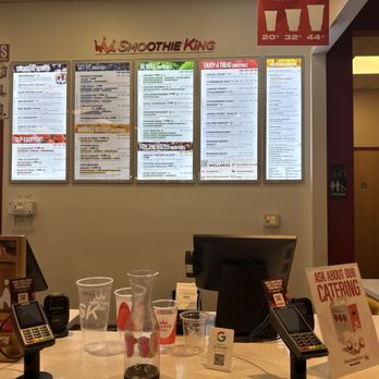 Smoothie King - Menu - Juice Bars & Smoothies Near Me - Westfield, Indiana Smoothie King - Menu - Juice Bars & Smoothies Near Me - Westfield, Indiana