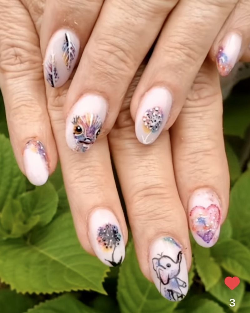 Artistic Expression Nail Salon Logo
