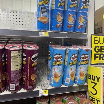 Dollar General - a variety of snacks on a shelf - Discount Store Near Me - Elizabethtown, Kentucky