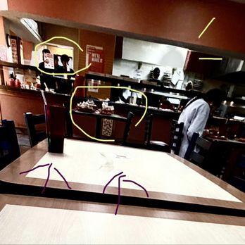 Cicis Pizza - Idle Staff in salad Bar areas having a gabfest when the should be giving the establishment a once over. - Pizza Near Me - Wichita Falls, Texas