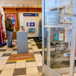 US Post Office - Waiting in line- 2 people in front of me