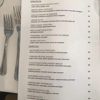 Daniel George - Menu - New American Near Me - Mountain Brook, Alabama