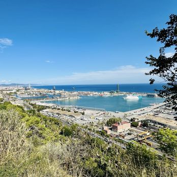 Parc de Montjuïc - View of sea from park - Tours Near Me - Barcelona, B