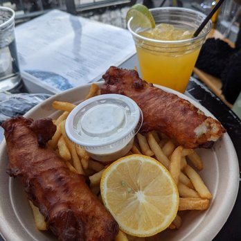 Watermark - Fish and Chips - Cocktail Bars Near Me - New York, New York Watermark - Fish and Chips - Cocktail Bars Near Me - New York, New York