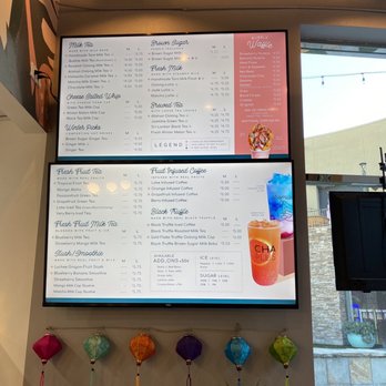 Chaplus - Menu in March 2021 - Bubble Tea Near Me - Anaheim, California
