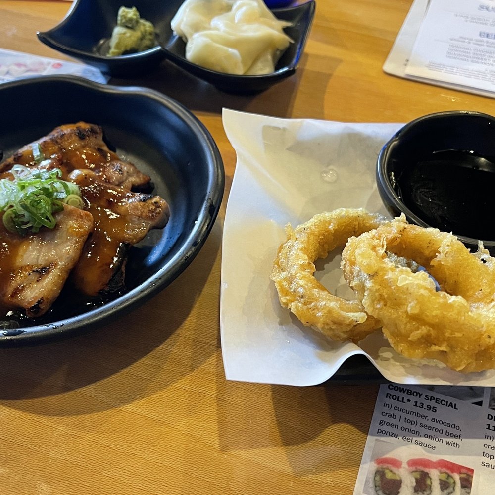Sushi Hero - Calamari Tempura and Pork Belly - Sushi Bars Near Me - Henderson, Nevada Sushi Hero - Calamari Tempura and Pork Belly - Sushi Bars Near Me - Henderson, Nevada