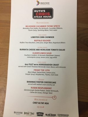 Menu photo 2 Ruth's Chris Steak House Edmonton, AB Menu photo 2 Ruth's Chris Steak House Edmonton, AB