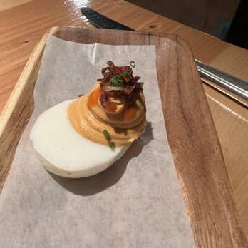Lion and Owl - Super delish deviled egg - Breakfast & Brunch Near Me - Eugene, Oregon Lion and Owl - Super delish deviled egg - Breakfast & Brunch Near Me - Eugene, Oregon