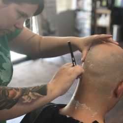 Head Shave by Kristin