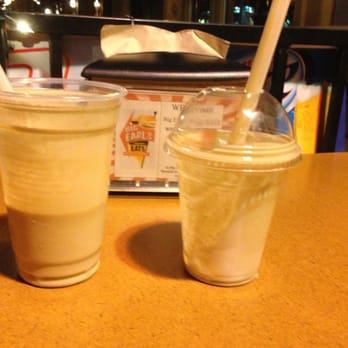 Big Earl's Greasy Eats - Chocolate peanut butter milkshakes. We couldn't stop drinking them before taking the photo. - American Near Me - Cave Creek, Arizona Big Earl's Greasy Eats - Chocolate peanut butter milkshakes. We couldn't stop drinking them before taking the photo. - American Near Me - Cave Creek, Arizona