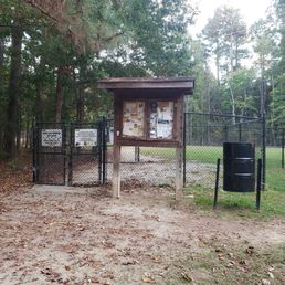 Entrance to dog park