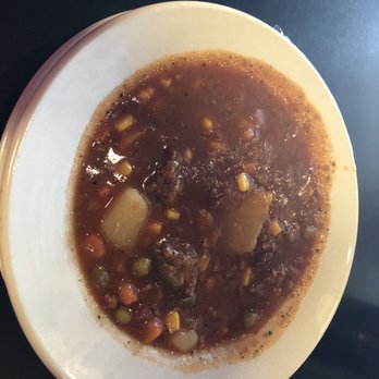 Perdue's Grill - Bowl of Soup of the day, Hamburger Soup - American Near Me - Tremont, Illinois