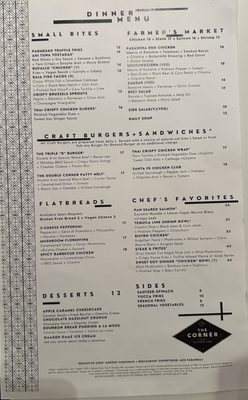 Menu photo 6 The Corner Craft Kitchen & Bar Pasadena, CA
