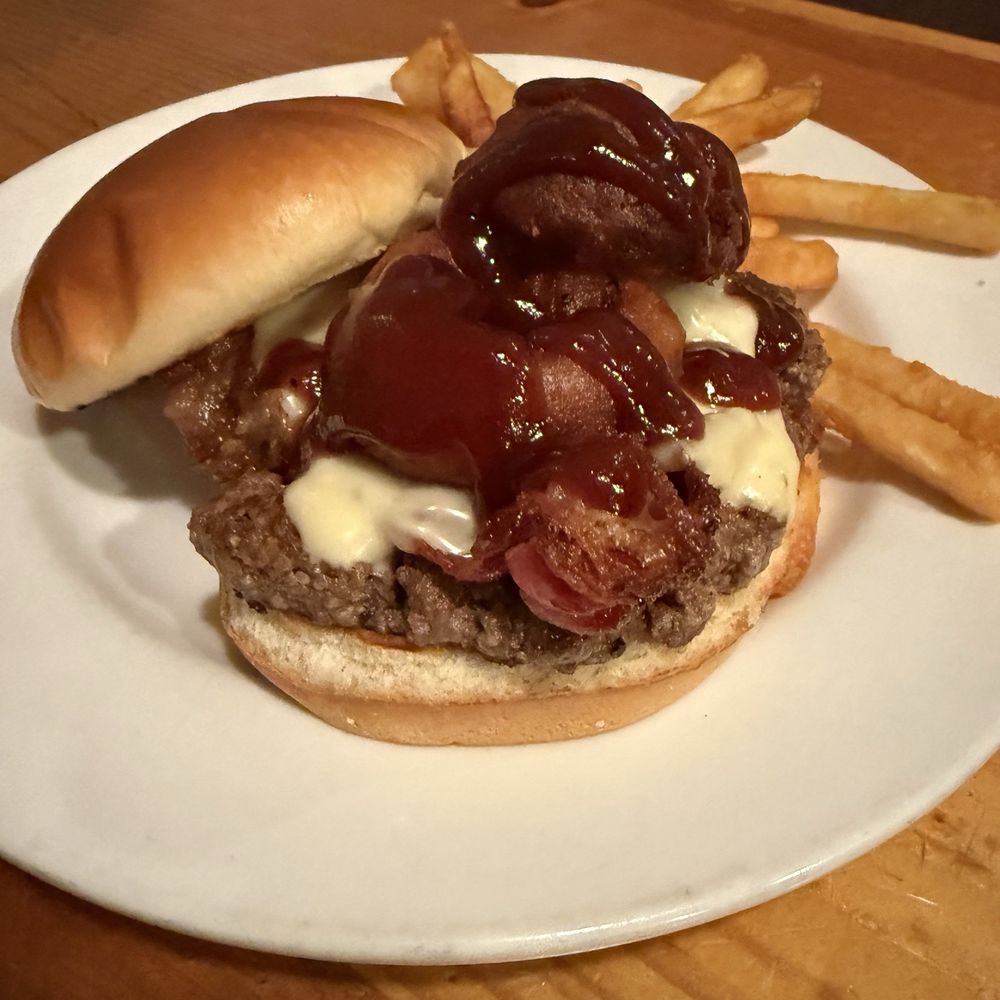 Bookers Bar & Grill - BBQ Smoke Stack burger - good! - Bars Near Me - Kirklin, Indiana Bookers Bar & Grill - BBQ Smoke Stack burger - good! - Bars Near Me - Kirklin, Indiana