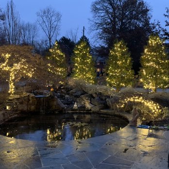 Irresistible Aquatic Designs - Lit for the holidays pond side! - Lighting Fixtures & Equipment Near Me Irresistible Aquatic Designs - Lit for the holidays pond side! - Lighting Fixtures & Equipment Near Me