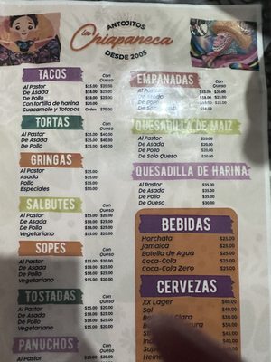 Menu photo 1 La Chiapaneca Tulum, ROO