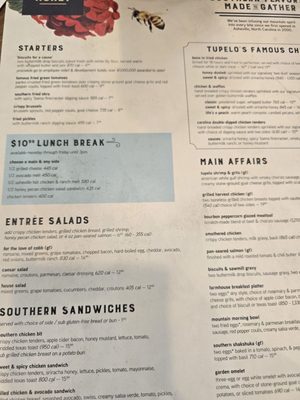 Menu photo 3 Tupelo Honey Knoxville, TN Menu photo 3 Tupelo Honey Knoxville, TN