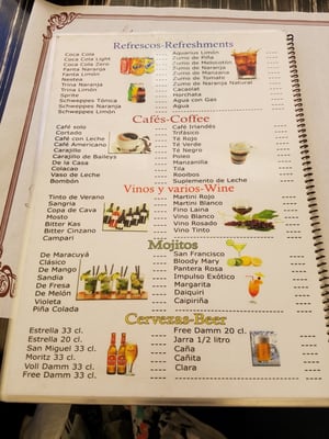 Menu photo 1 Can Pepe Barcelona, B Menu photo 1 Can Pepe Barcelona, B