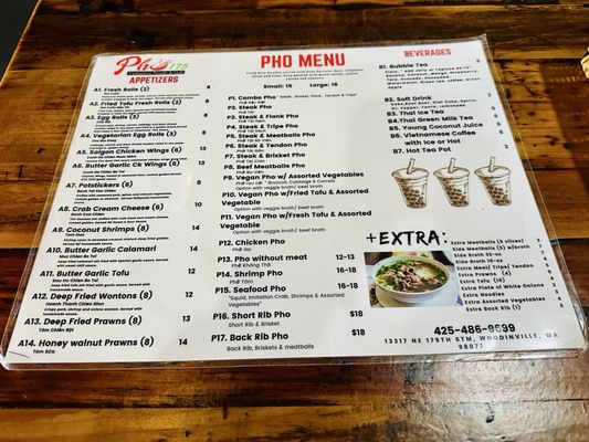 Menu photo 8 Pho 175 Woodinville, WA Menu photo 8 Pho 175 Woodinville, WA