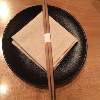 SUSHI-SAN - Beautiful setting- my chopsticks were cracked so I wasn't upset but someone else could be. - Sushi Bars Near Me - Chicago, Illinois SUSHI-SAN - Beautiful setting- my chopsticks were cracked so I wasn't upset but someone else could be. - Sushi Bars Near Me - Chicago, Illinois