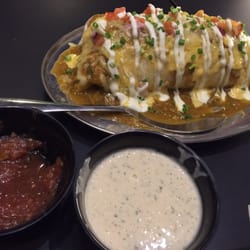 B&T Mexican Kitchen - The "wet" burrito
