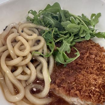 Katsu Bar - Black Garlic Udon with Katsu - Japanese Curry Near Me - Brea, California Katsu Bar - Black Garlic Udon with Katsu - Japanese Curry Near Me - Brea, California