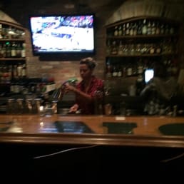 The bar is an old gym floor. Recycling is good. The bar is an old gym floor. Recycling is good.