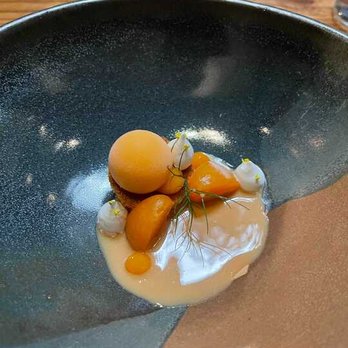 Lazy Bear - Apricot Dessert - New American Near Me - San Francisco, California Lazy Bear - Apricot Dessert - New American Near Me - San Francisco, California