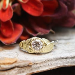 Global Pathway's Jewelry Store - Custom diamond engagement ring.