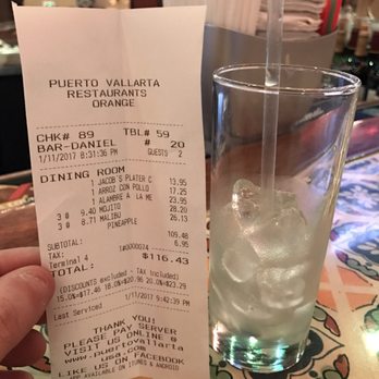 Puerto Vallarta - How in the hell are you charging $9.00 for a slim, damn near shot glass of Malibu and pineapple!? Are we serious!?? Good lord. Never again. - Mexican Near Me - Orange, Connecticut Puerto Vallarta - How in the hell are you charging $9.00 for a slim, damn near shot glass of Malibu and pineapple!? Are we serious!?? Good lord. Never again. - Mexican Near Me - Orange, Connecticut