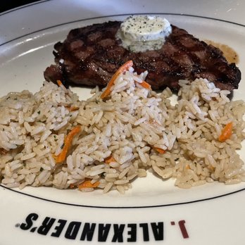 J. Alexander's - Steak ' N ' Fries (substituted the fries for Orzo & Wild Rice) - New American Near Me - Franklin, Tennessee