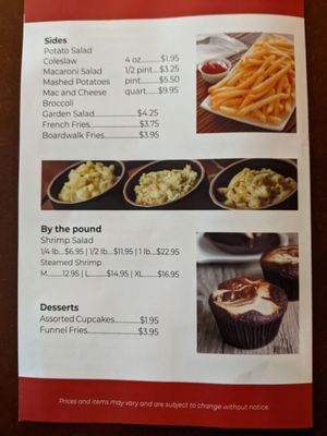 Menu photo 3 Pappas Seafood Company Nottingham, MD