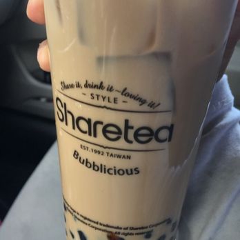 Sharetea - Black milk tea with boba - Coffee & Tea Near Me - Fullerton, California