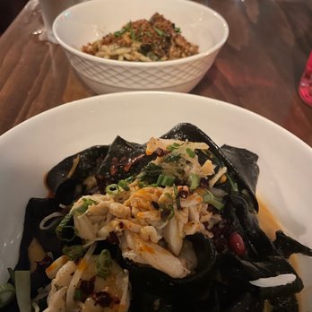 Bar Brine - Pulled squid ink noodles - New American Near Me - New Orleans, Louisiana