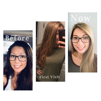 Phi Eco Salon - 7 months in the making. My hair is still healthy and I alternate partials/roots/fulls every 6-7wks. #worththeprocess - Hair Salons Near Me - Jacksonville Beach, Florida