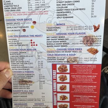 Boil Daddy - Corona - Menu - Cajun/Creole Near Me - Corona, California Boil Daddy - Corona - Menu - Cajun/Creole Near Me - Corona, California