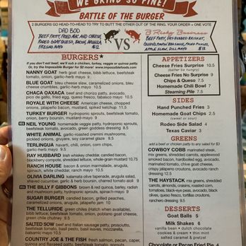Rodeo Goat - Burgers Near Me - Rockwall, Texas