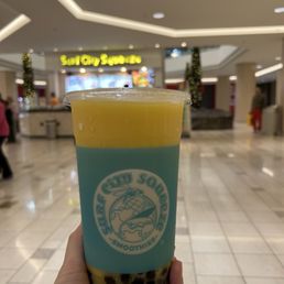 Custom Mango boba large size drink Custom Mango boba large size drink