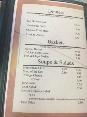 Menu photo 5 Ohm's Cafe Mandan, ND