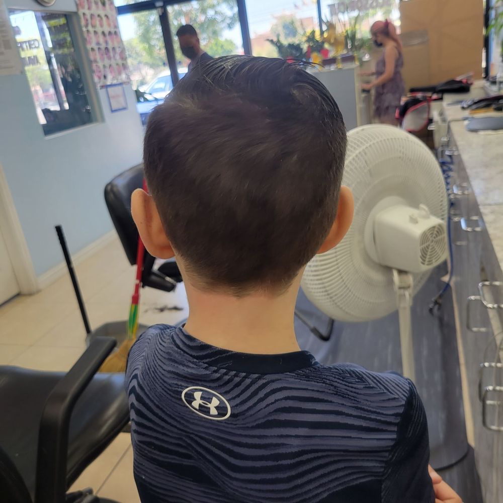 Monica’s Barber - After the mop was cut off lol - Barbers Near Me - Santa Ana, California Monica’s Barber - After the mop was cut off lol - Barbers Near Me - Santa Ana, California