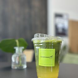 Coconut Yuzu Matcha, part of Corsa's summer series. Absolutely delicious and perfectly refreshing for the summer heat