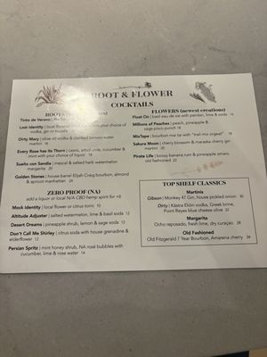 Menu photo 2 Root & Flower Vail, CO Menu photo 2 Root & Flower Vail, CO